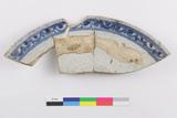Fragments d'assiette. Faces internes