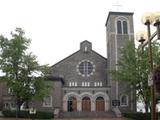 Église de Saint-Zéphirin. Vue avant