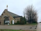 Église et monastère de Sainte-Catherine-de-Sienne. Vue latérale