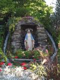 Grotte de Notre-Dame-de-Lourdes. Vue avant