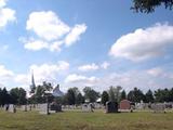 Cimetière de Saint-Élie-de-Caxton. Vue d'ensemble