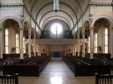Église de Saint-Bernard. Vue intérieure