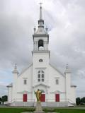 Église de Saint-Adrien. Vue arrière