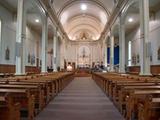 Église de Saint-Adrien. Vue intérieure