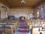 Église Baldwin Mills United. Vue intérieure