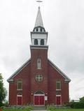 Église de Saint-Laurent. Vue avant