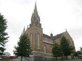 Église de Sainte-Agnès. Vue latérale