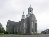 Église de Saint-Claude (démolie). Vue latérale