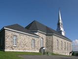 Église de Sainte-Anne-de-la-Rochelle. Vue latérale