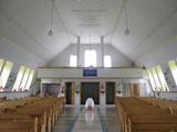 Église de Saint-René-Goupil. Vue intérieure