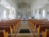 Église de Sainte-Cécile. Vue intérieure