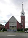 Église de Saint-Antoine-de-Padoue. Vue avant