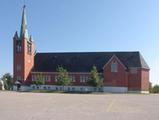 Église de Saint-Roch. Vue latérale