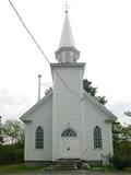 Église Methodist United. Église Bolton Centre United. Vue avant