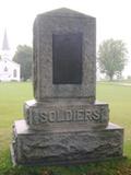 Monument aux Braves. Vue avant