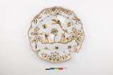 Assiette. Dessus