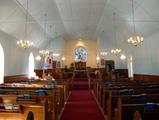 Church of the Good Shepherd. Vue intérieure