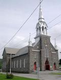 Église de Saint-Félix-de-Valois. Vue latérale