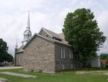 Église de Saint-Félix-de-Valois. Vue arrière