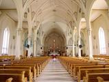 Église de Saint-Félix-de-Valois. Vue intérieure