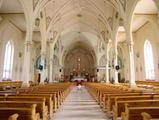 Église de Saint-Félix-de-Valois. Vue intérieure