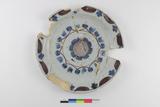 Assiette. Dessus