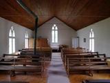 Église anglicane Saint-John-in-the-Wilderness. Vue intérieure