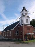Église Shawville Wesleyan. Vue latérale