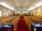 Église Shawville Wesleyan. Vue intérieure
