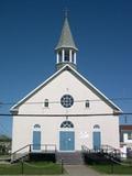 Église de Saint-Bernard. Vue avant