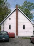Église réformée baptiste de Rouyn-Noranda. Vue arrière