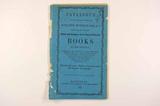 Brochure (Catalogue of the library of thr [sic] late Alexander Buchanan, Esq., Q.C. : being one of the most select and complete collections of valuable books in this province, comprising the principal and most important works on the civil, French, and English law; the Geek and Roman classics, standard works in English literature; and the productions of the principal writers in the French, German, Italian, Spanish and Protuguese languages). Page de titre