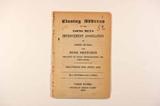 Brochure (Closing address to the Young Men's Improvement Association of Three Rivers : and some sketches relative to early recollections and first home: delivered 27th April, 1852). Page de titre