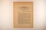 Brochure (Circulaire au clergé du diocèse de Montréal, sur le choléra). Page de titre
