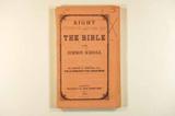 Brochure (Right of the Bible in our common schools). Page de titre