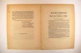 Brochure (Lettre circulaire des pères du second Concile provincial de Québec, au clergé de la province ecclésiastique). Intérieur de l'imprimé