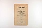 Brochure (Galilée, ses travaux scientifiques et sa condamnation : lecture publique faite devant l'Institut-Canadien, le 14 mars 1856). Page de titre