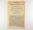 Brochure (Suggestions for the sub-dividing and management of a farm in the seigniories of Lower Canada : with plans and description of a farm, dwelling house, dairy, farm yard, and farm buildings). Page de titre