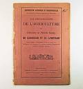 Brochure (Les améliorations de l'agriculture et l'élévation, sur l'échelle sociale, du laboureur et de l'artisan). Page de titre
