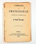 Brochure (A brief view of the state of the Catholic Church in Upper Canada : shewing the evil results of an undue predominance of the French foreign element in the administration of ecclesiastical affairs, and of the advisableness of petitioning the sovereign pontiff for a more just proportion of bishops and priests from the old country). Page de titre