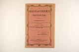 Brochure (Le siège du gouvernement provincial). Page de titre