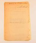 Brochure (Histoire de la vie du grand poëte du siècle Édouard Sempé : des turcos de S.M.I. Napoléon III, Empereur des Gaulois). Notes manuscrites 