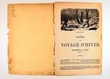 Brochure (Notes d'un voyage d'hiver de Montréal à Québec (Canada)). Illustration
