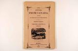 Brochure (Letters from Canada, with numerous illustrations). Page de titre avec illustration