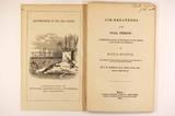 Brochure (Air-breathers of the coal period : a descriptive account of the remains of land animals found in the coal formation of Nova Scotia : with remarks on their bearing on theories of the formation of coal and of the origin of species). Page de titre avec frontispice et annotation