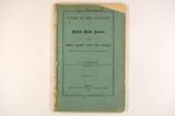 Brochure (Union of the colonies of British North America : being three papers upon this subject, originally published between the years 1854 and 1861). Page de titre avec annotation