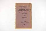 Brochure (Jules Marcou). Page de titre