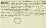 Document (Lettre de Georges Baby à Alfred Duclos DeCelles)