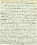 Document (Lettre de Georges Baby à Siméon Lesage)