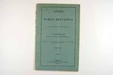 Brochure (Letters on public education in Lower Canada). Page de titre
